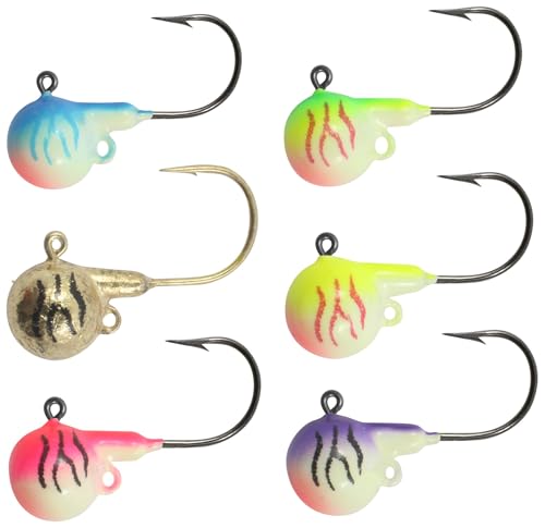 Northland Fire-Ball Jig, 1/8 oz, 6-pack product photo from Amazon