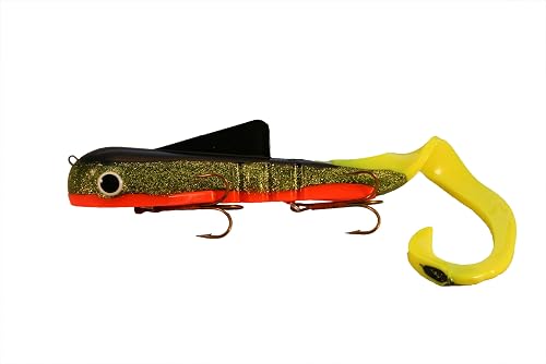 Musky Innovations Standard Bull Dawg, LOTW Perch, 9 inch product photo from Amazon